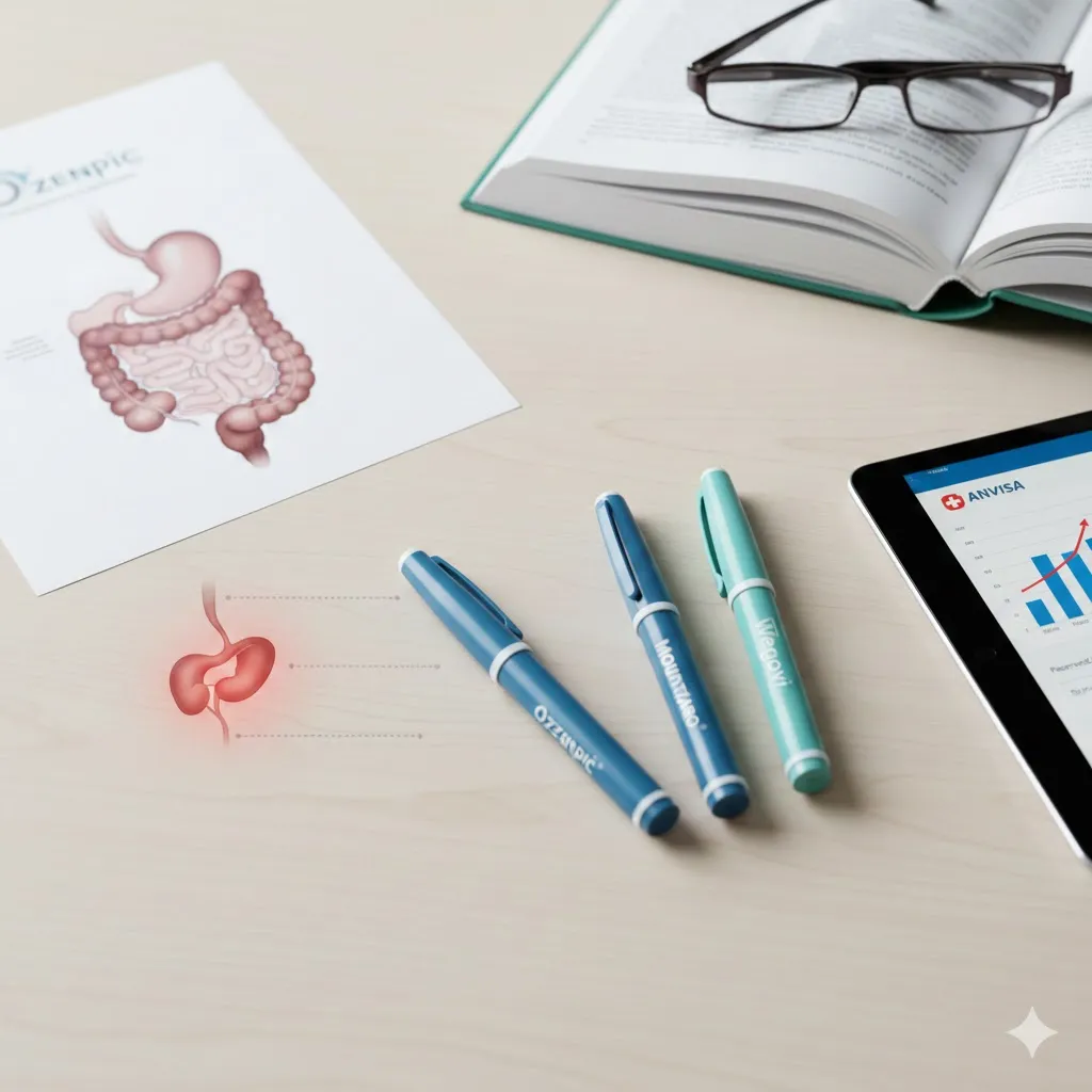 Anvisa Investiga Correlação entre Agonistas de GLP-1 e Casos de Pancreatite Aguda